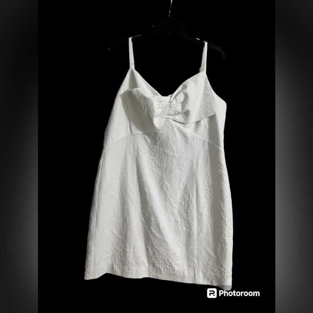 Lilly Pulitzer willalynn stretch bow dress white